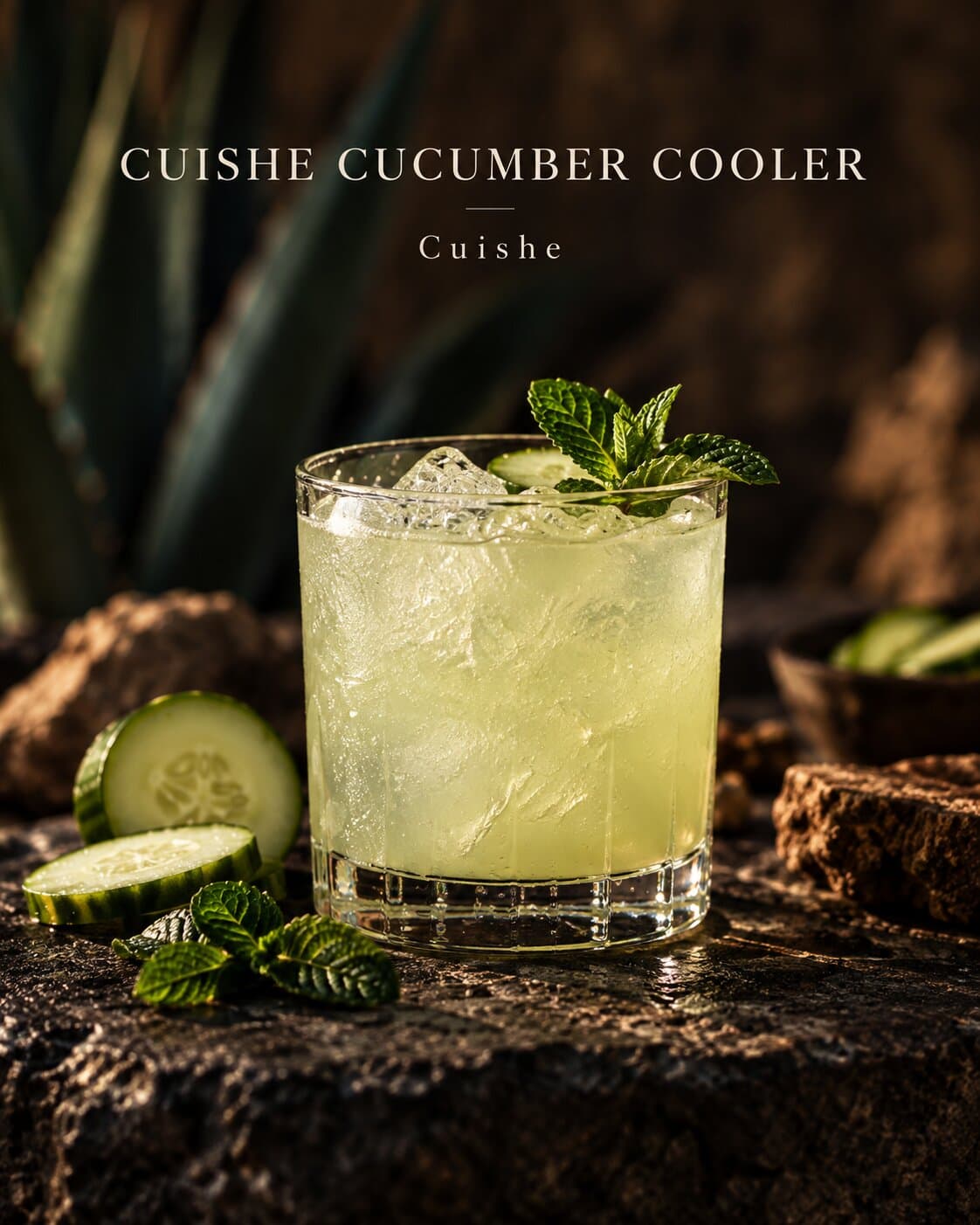 Cuishe Cucumber Cooler — Mr. Mezcal Cuishe cocktail