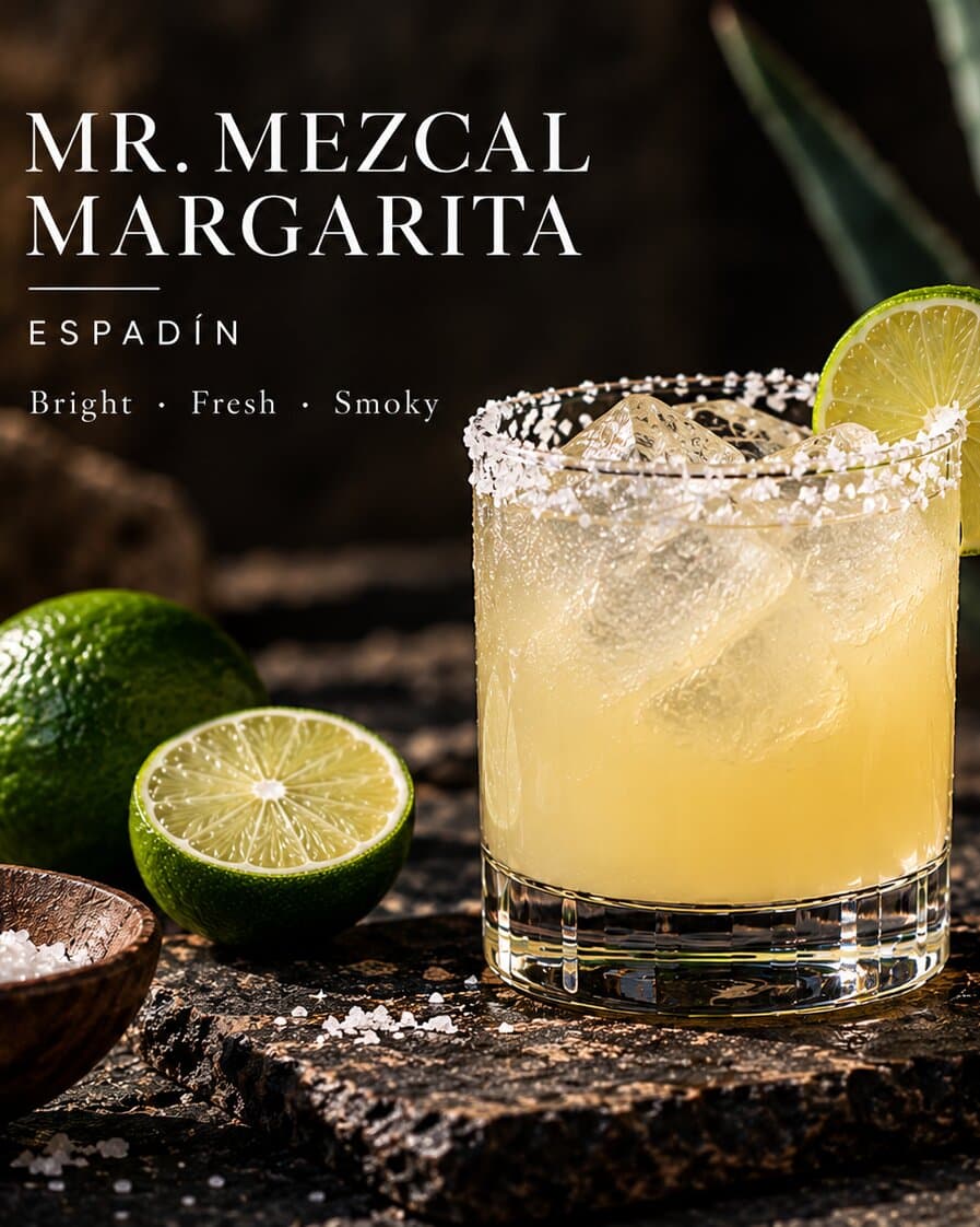 Mr. Mezcal Margarita — Mr. Mezcal Espadín cocktail