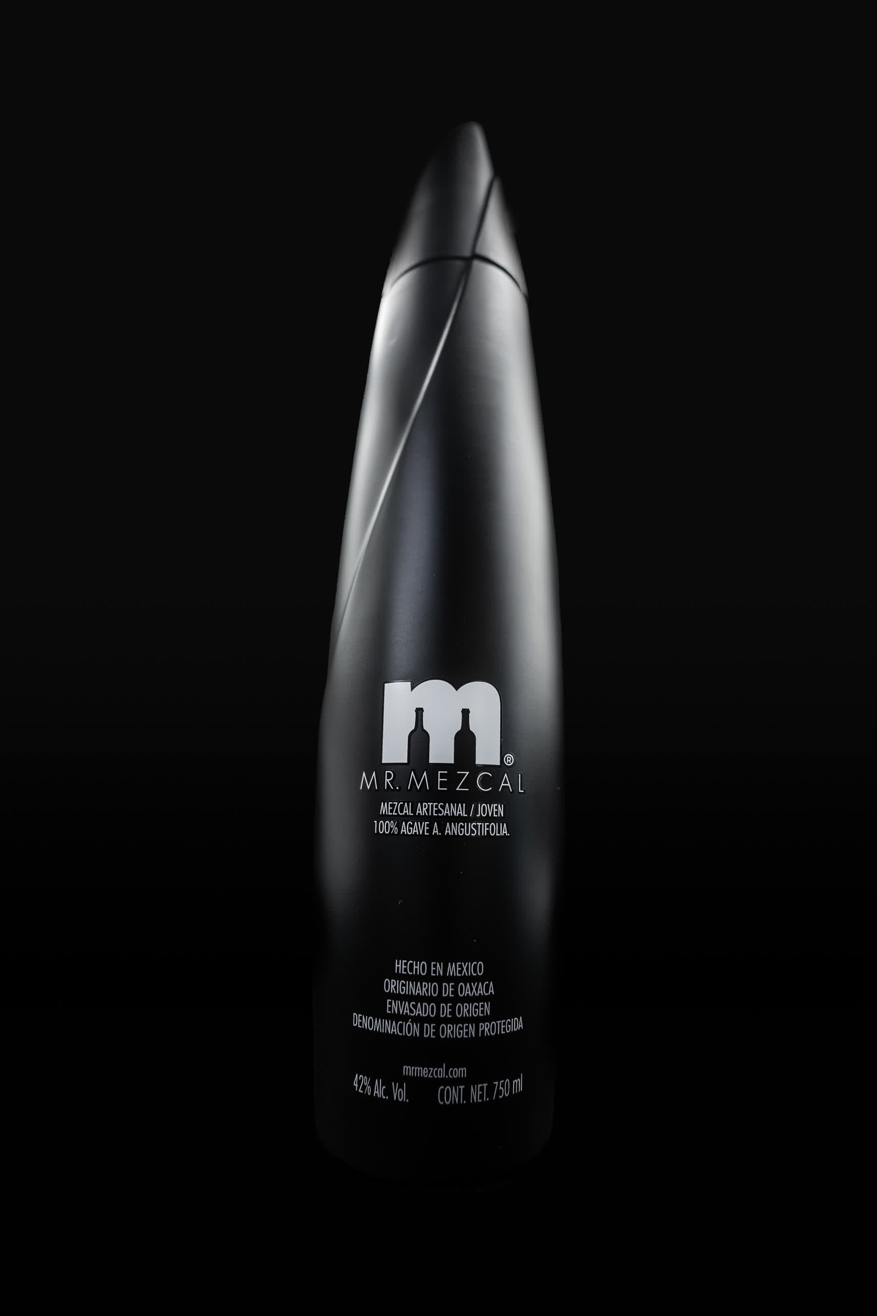 Mr. Mezcal award-winning Oaxaca mezcal bottle